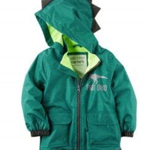 Carter's Part Dino Raincoat 2T